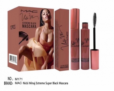 New MAC Nicki Minaj Extreme Super Black Mascara 11g 0.38Oz No.M171